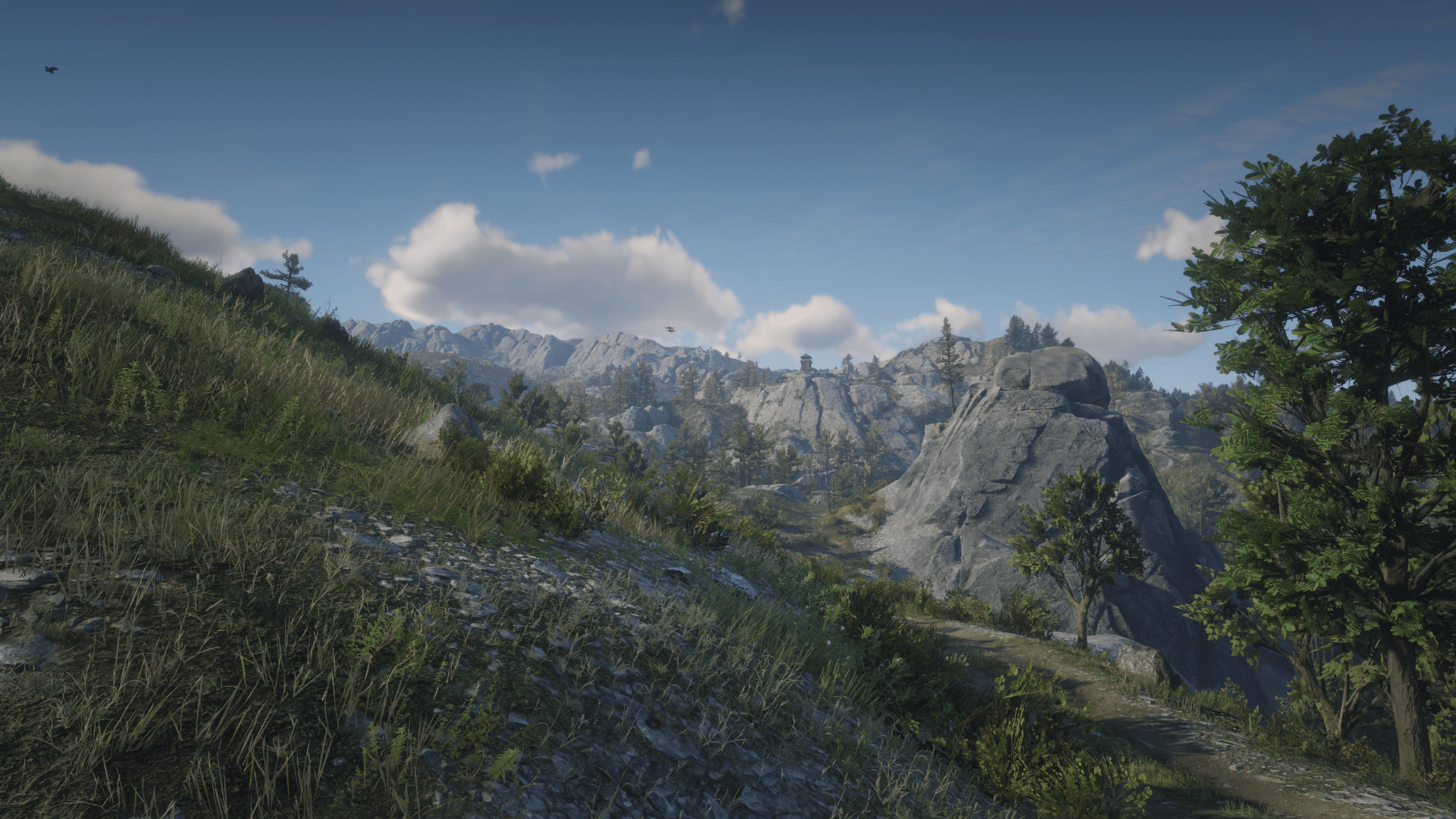 2304x1296 Red Dead Redemption 2 landscape shots