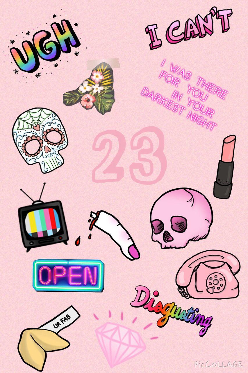 853x1280 Creepy cute wallpaper discovered