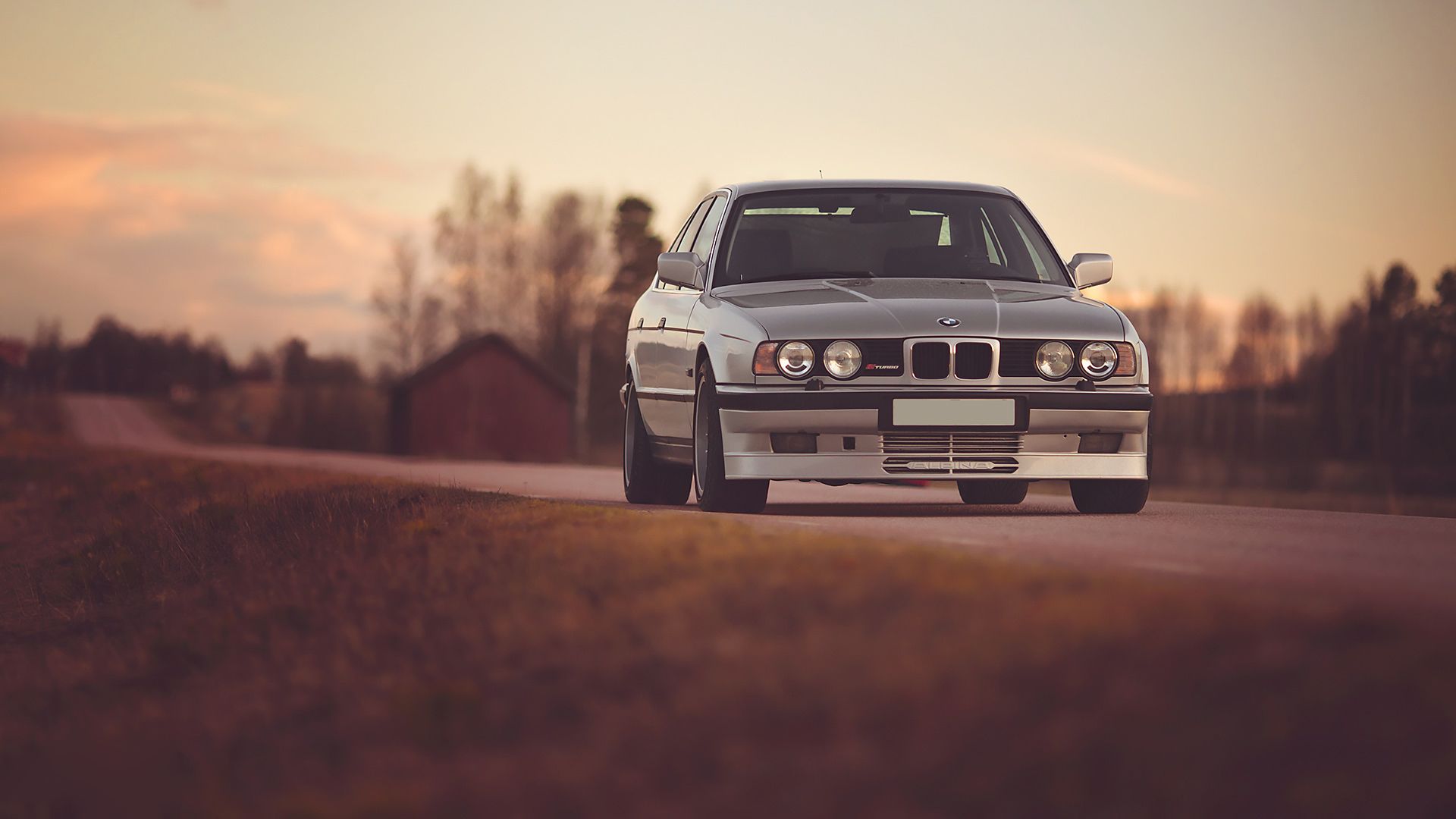 1920x1080 Wallpaper Road, BMW, BMW, E Alpina