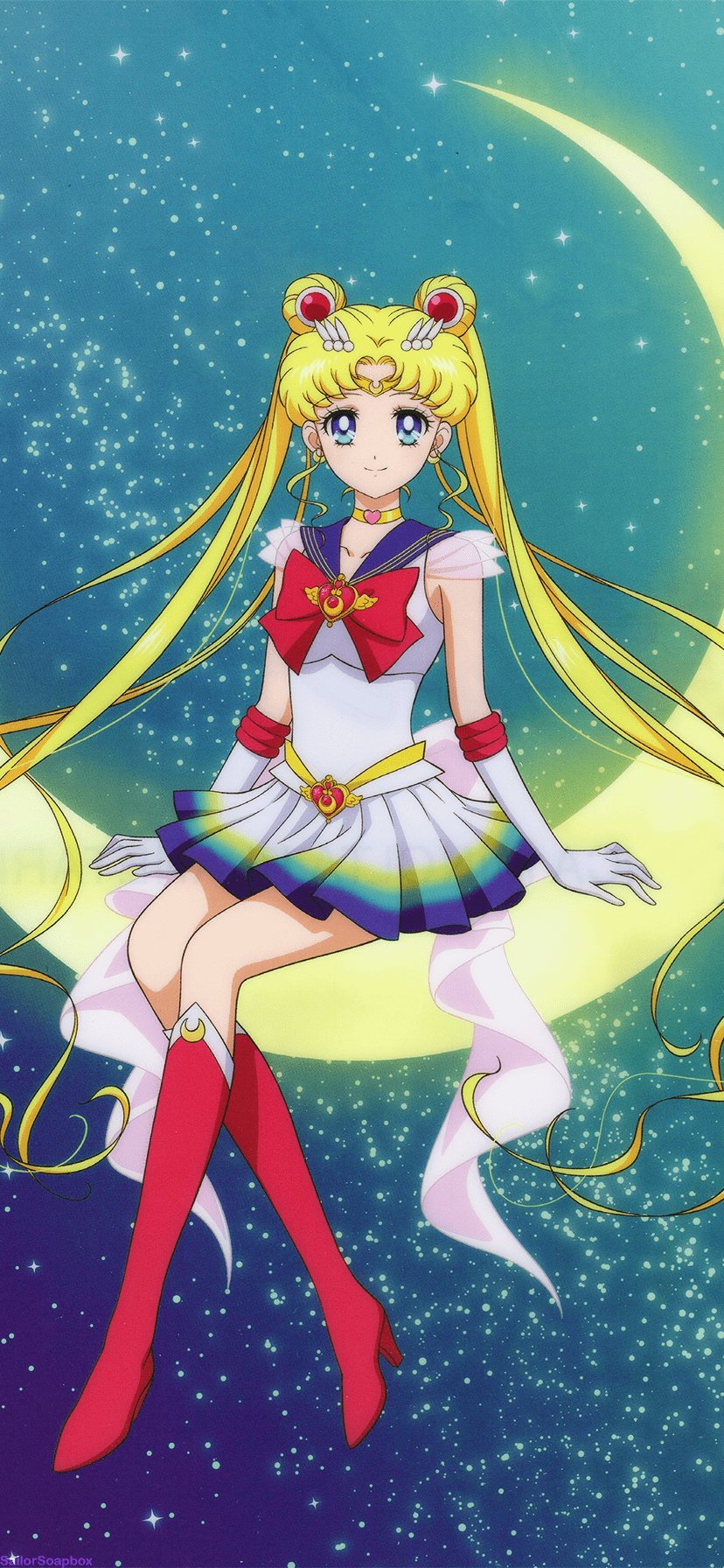 828x1792 Sailor Moon Crystal Wallpaper