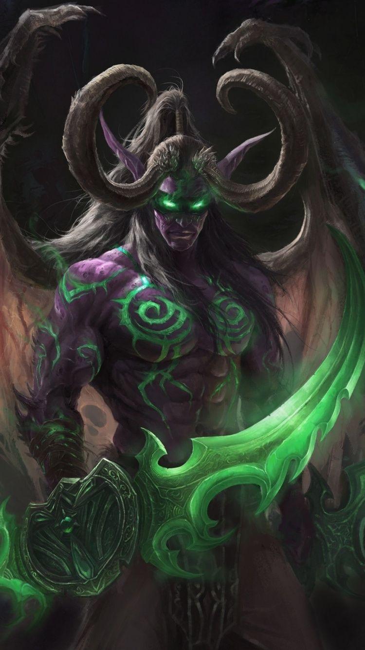 750x1334 Download 750x1334 wallpaper night elves, world of warcraft