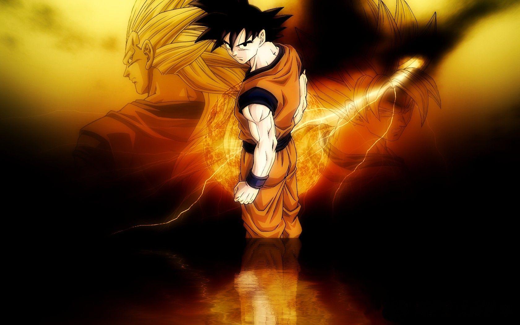 1680x1050 Goku Art Wallpaper HD for Android