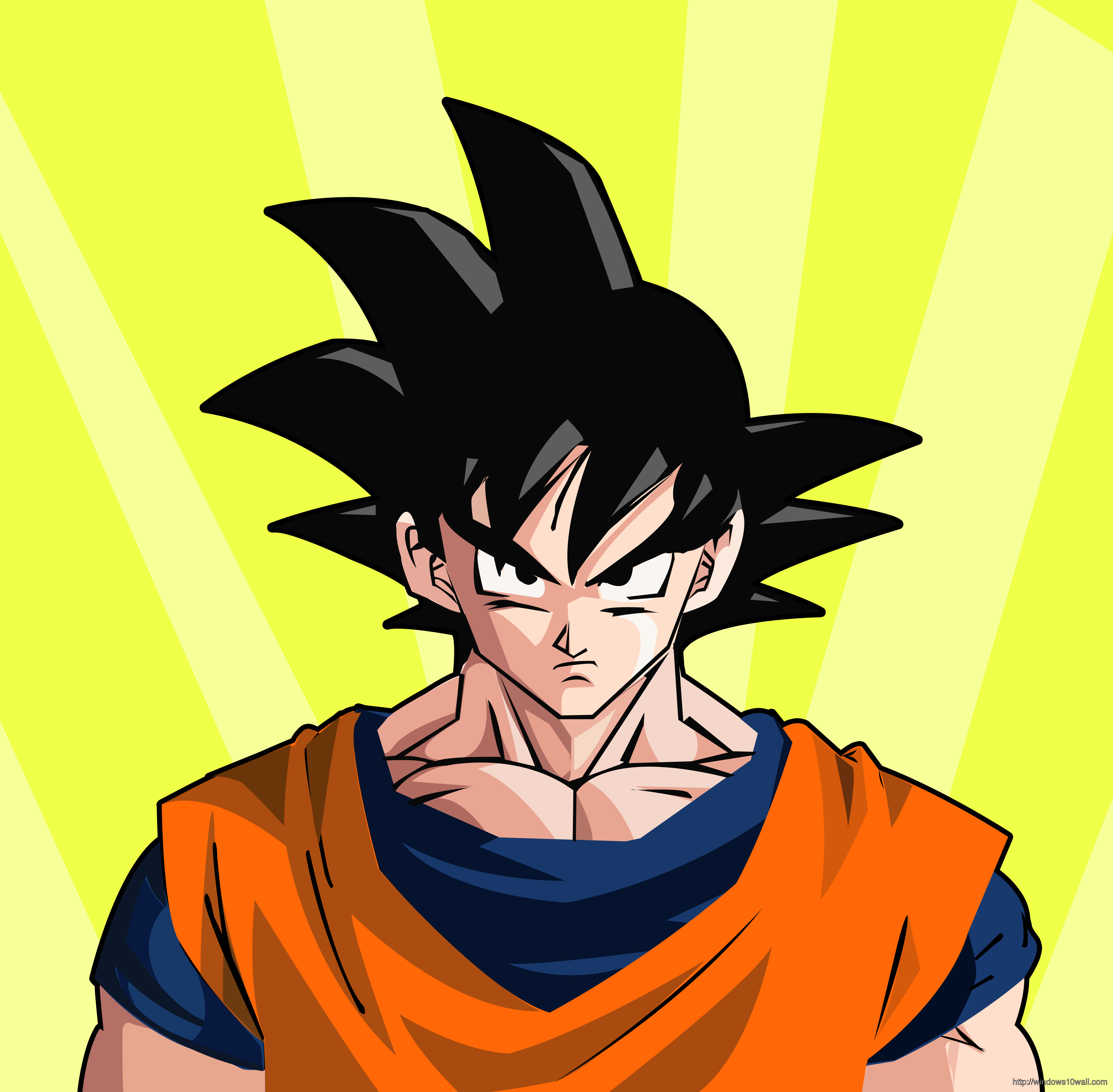 Angry Goku From Dragon Ball