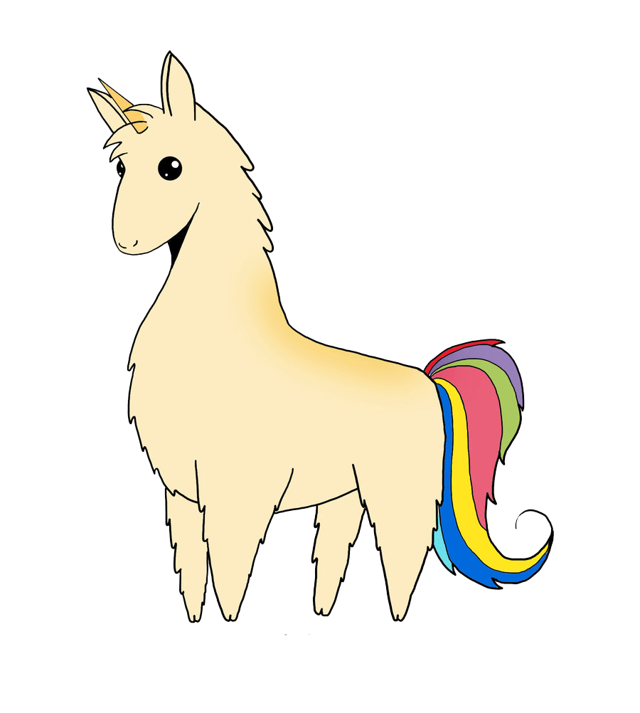 900x1002 Kawaii clipart llama, Kawaii llama Transparent FREE