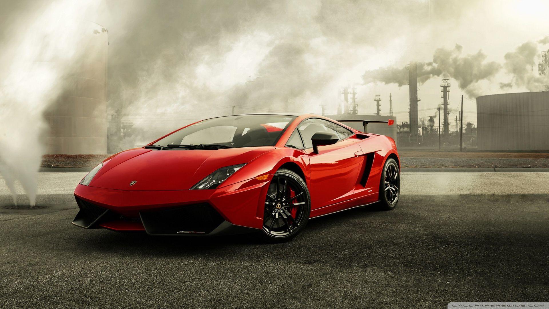 Red Car Full Hd Wallpaper