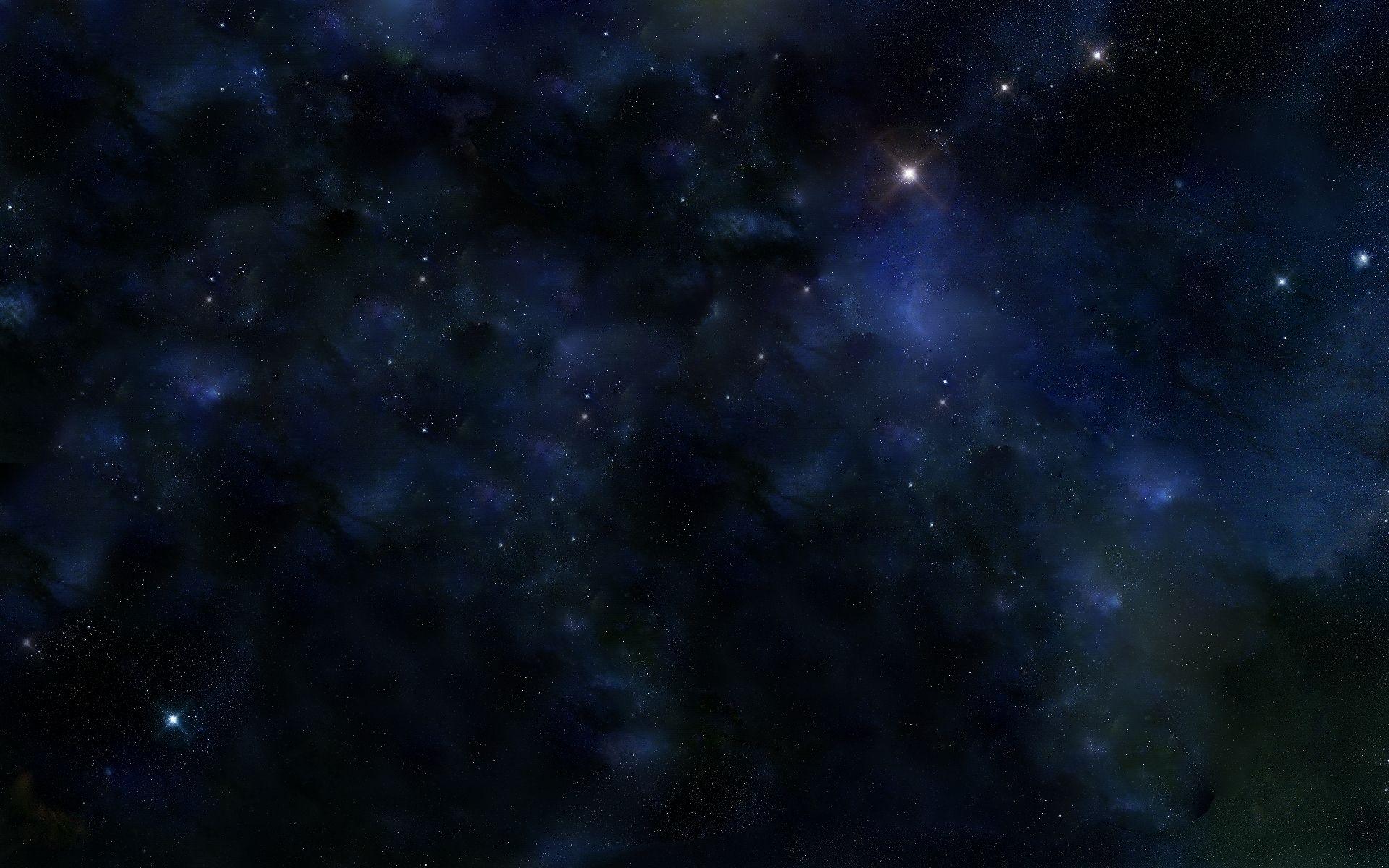 1920x1200 Black Space Wallpaper