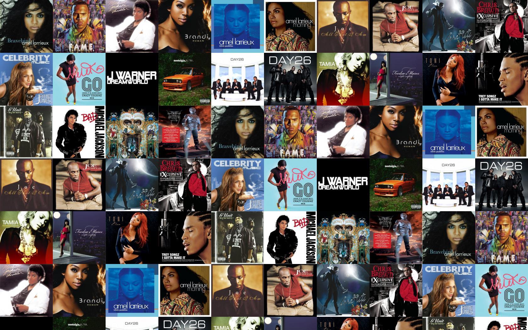 1680x1050 Amel Larrieux Bravebird Chris Brown F.a.m.e. Michael Jackson Wallpaper « Tiled Desktop Wallpaper