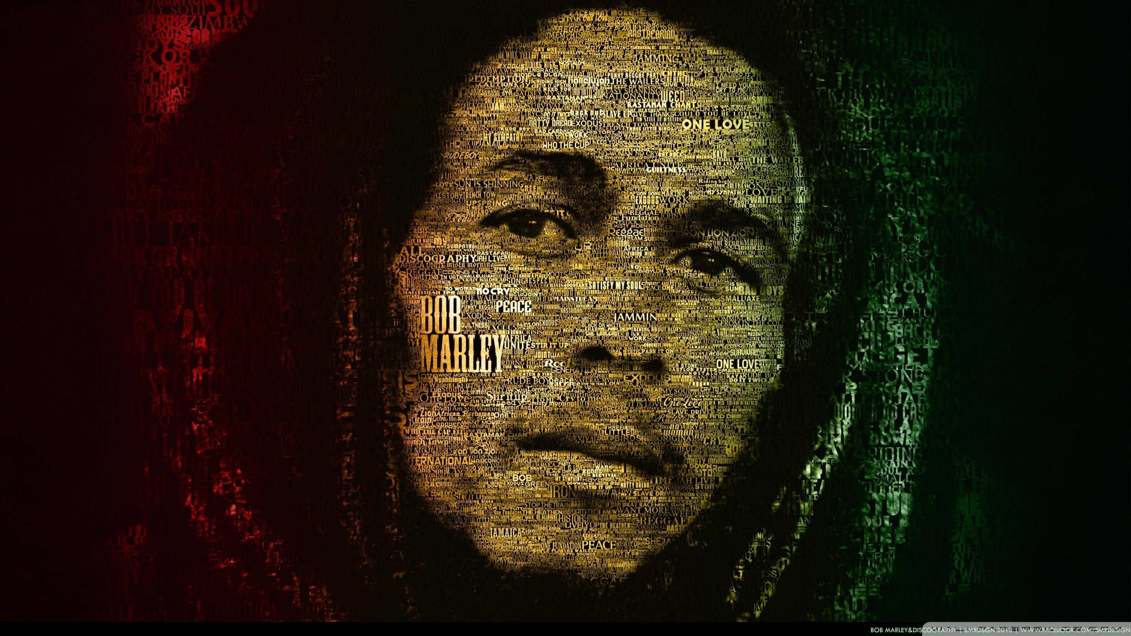 3840x2160 Bob Marley Background 4K Download