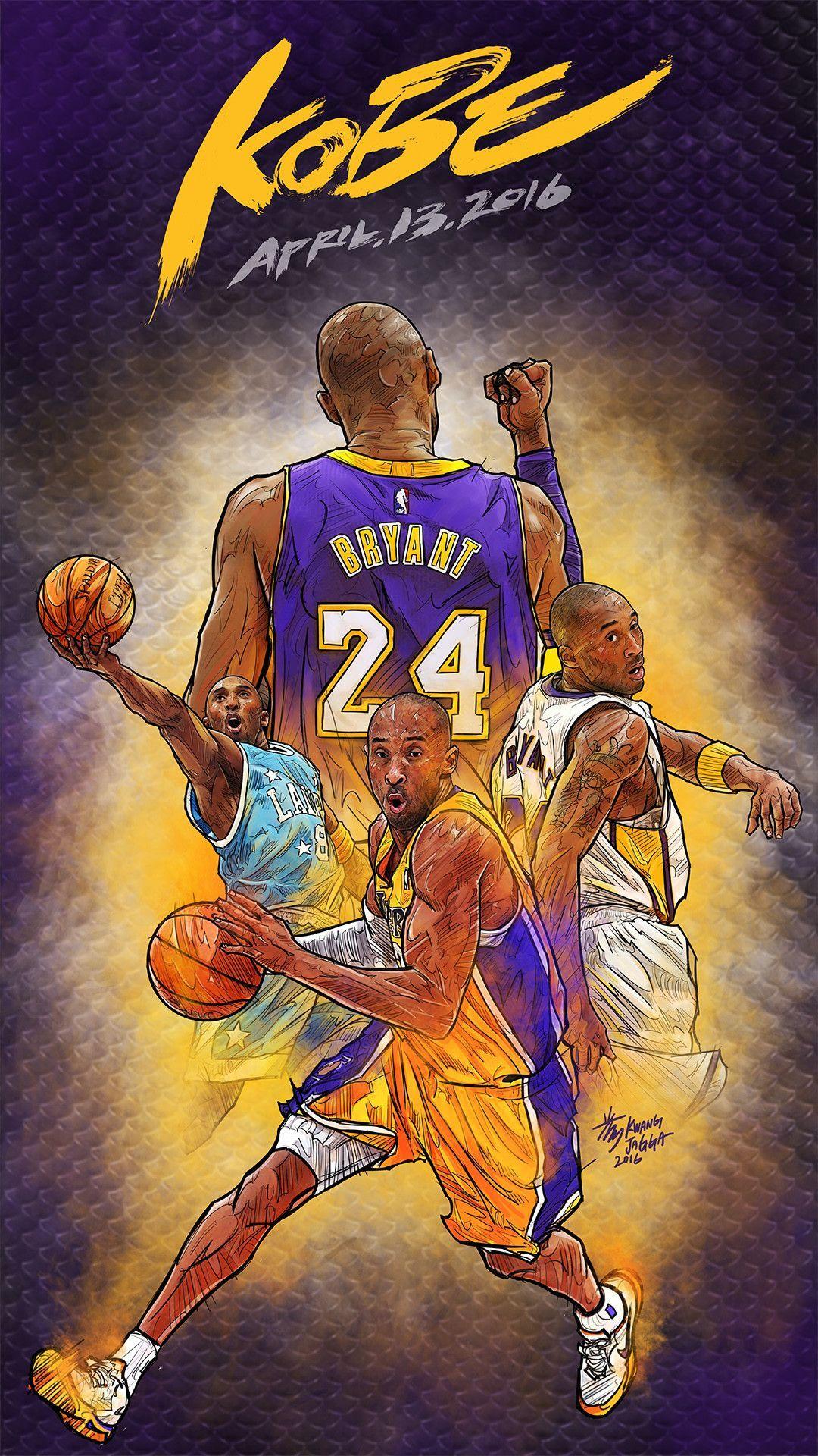 Kobe Bryant Cartoon Wallpapers - Top Free Kobe Bryant Cartoon Backgrounds -  WallpaperAccess