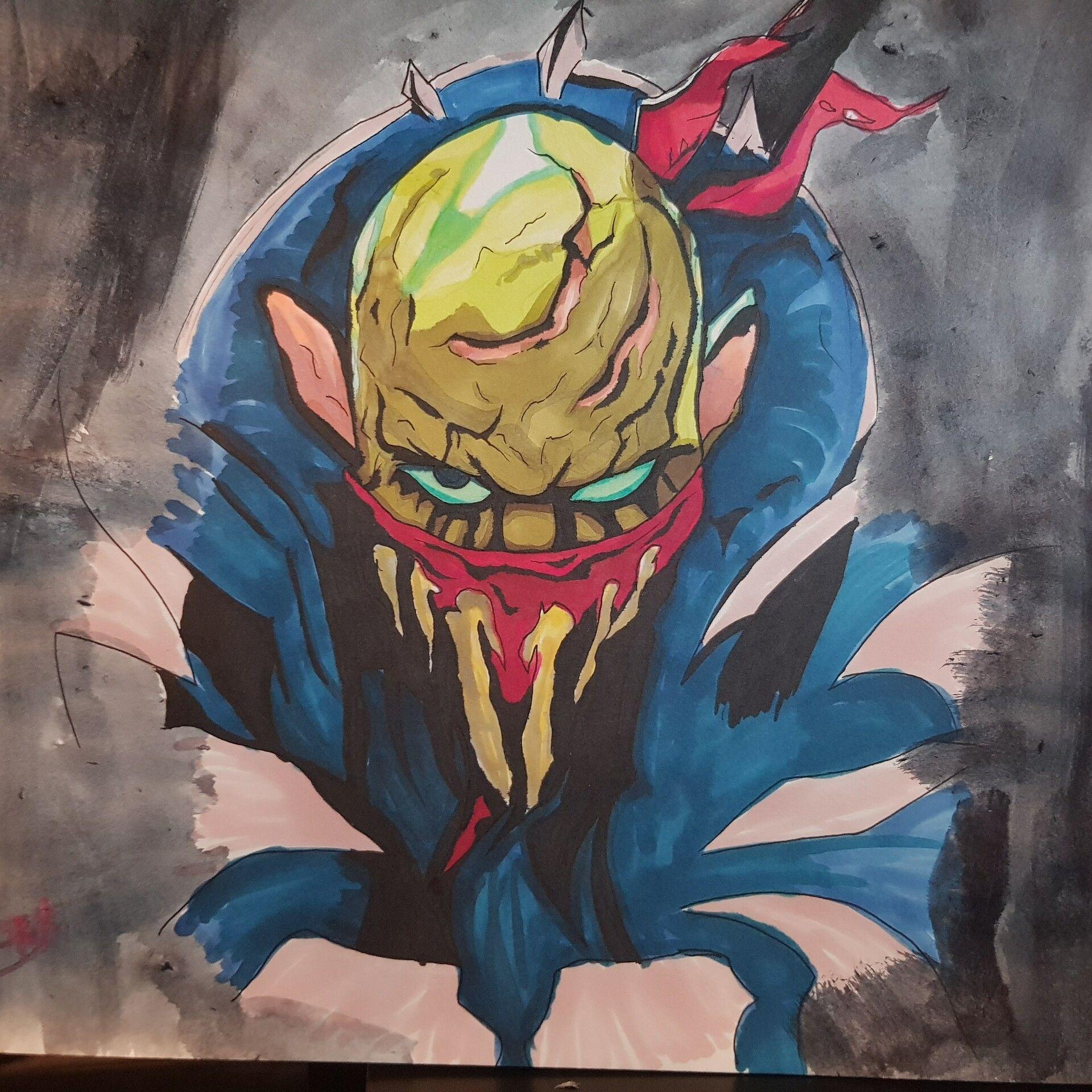 1920x1920 Pyke Dope Colorful Drawing by Anthony Benwell Wallpaper and Free