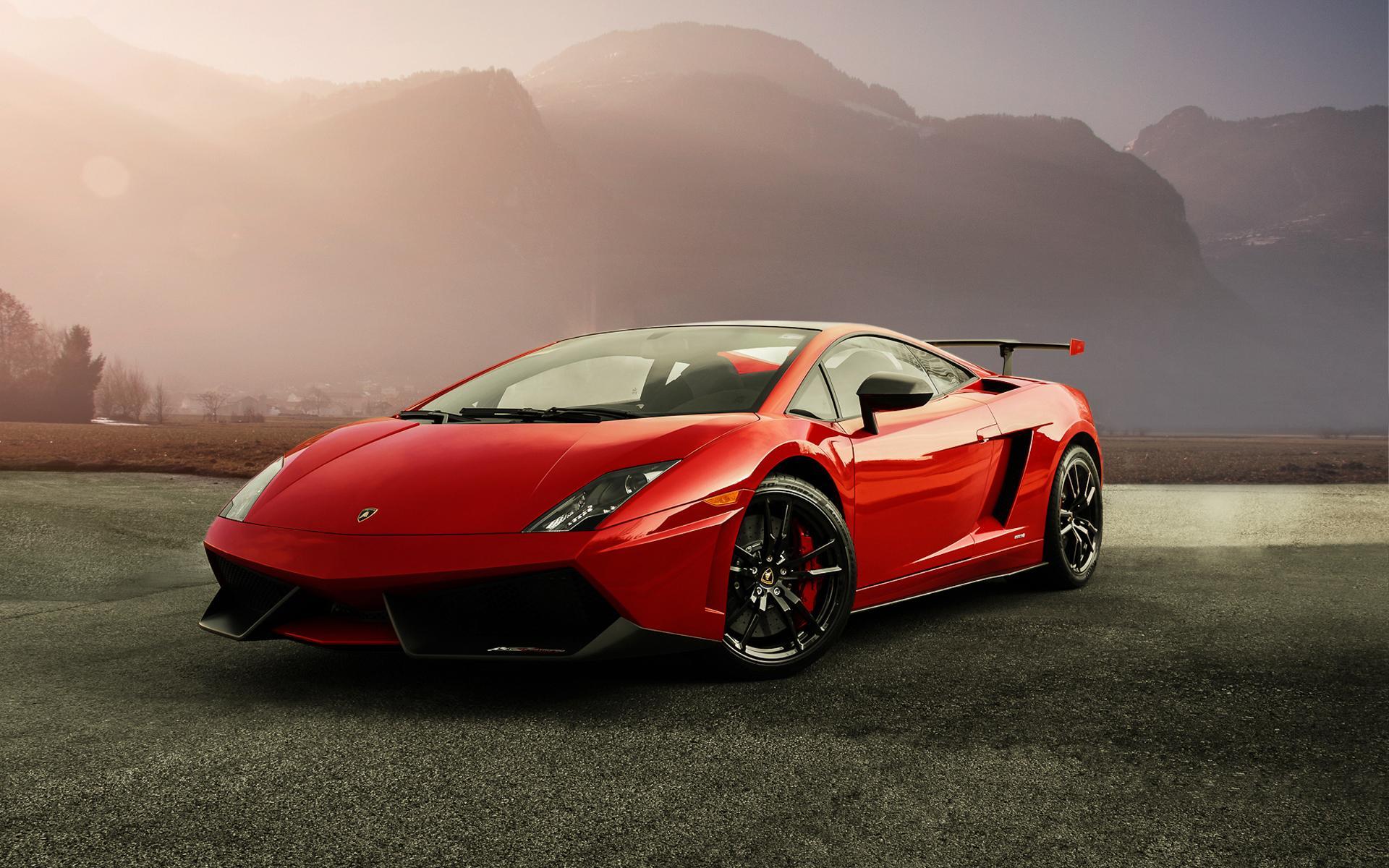 1920x1200 Red Lamborghini Wallpaper