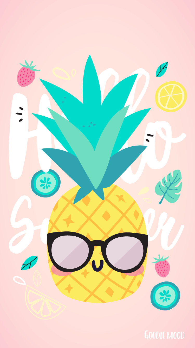 750x1334 Calendrier pour Juin 2018 : hello summer !