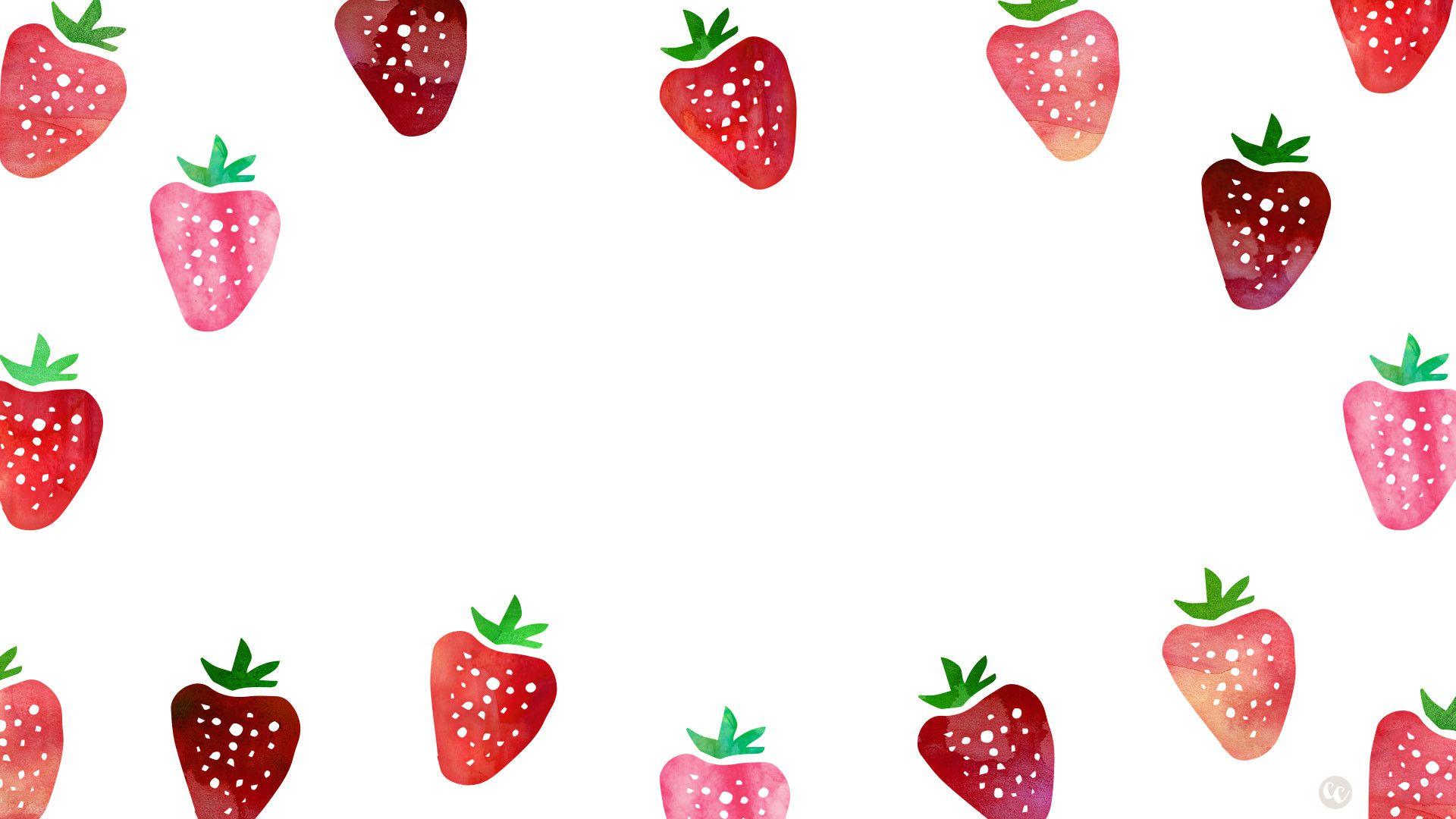 Strawberry  Love pink wallpaper Wallpaper iphone cute Fruit wallpaper