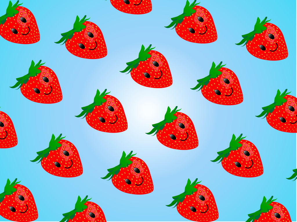 Strawberry Lemon Kiwi Fruits Wallpaper Background Stock Vector Royalty  Free 679947250  Shutterstock
