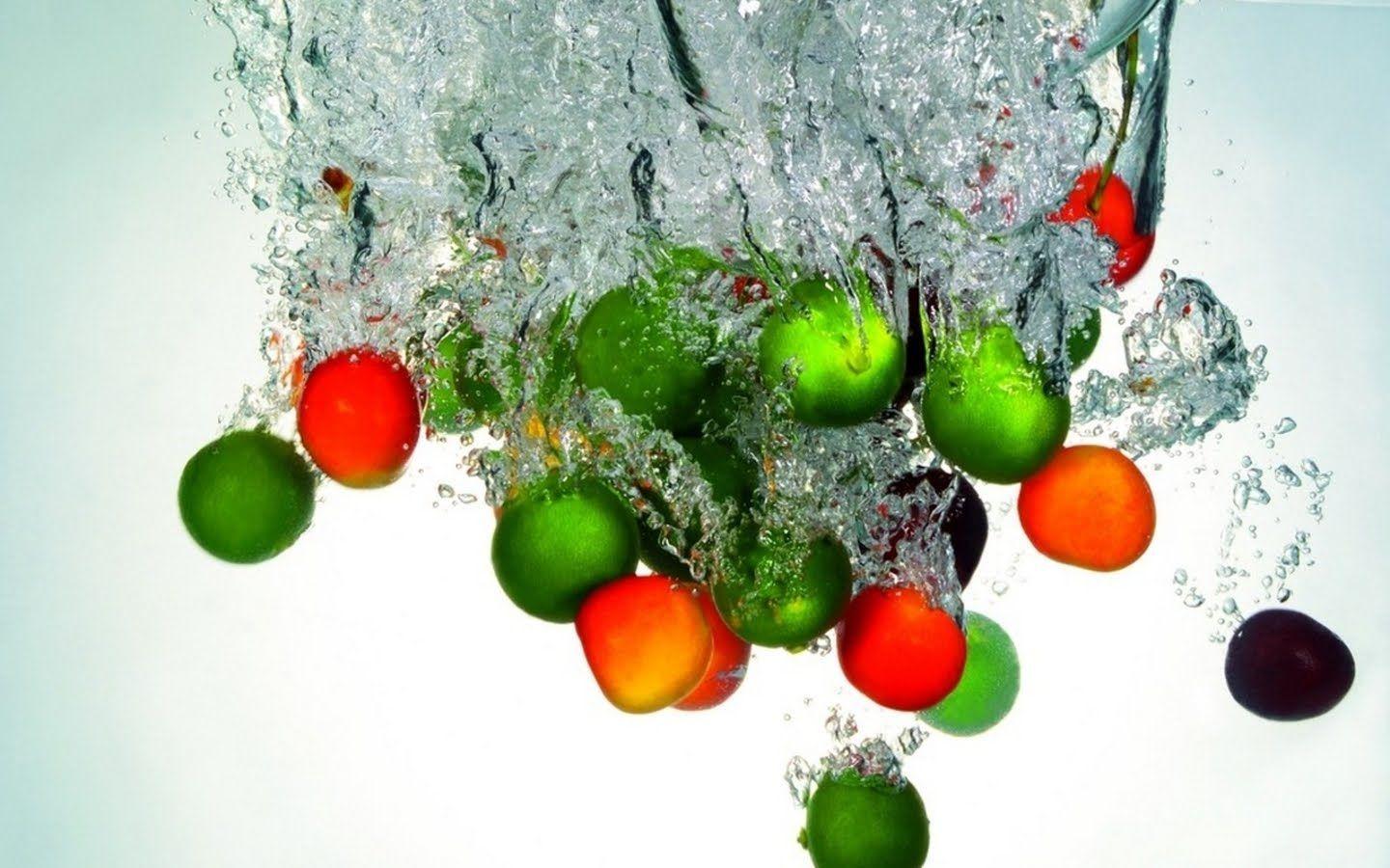 1440x900 Fresh 3D Background HD Wallpaper 4761. Fruit wallpaper, Fresh