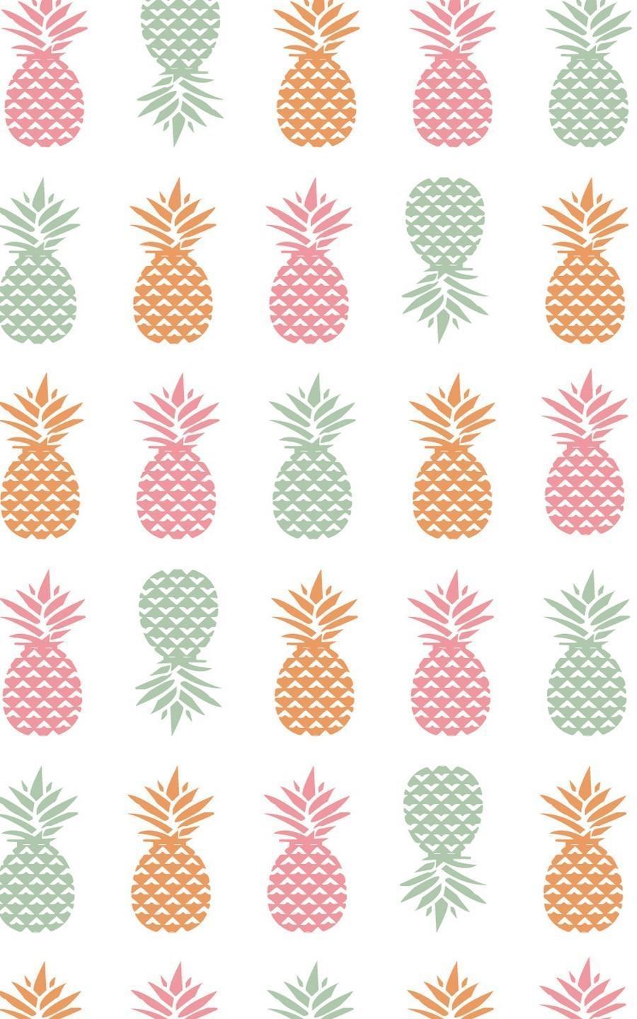900x1440 Cute Pineapple Wallpaper for Android