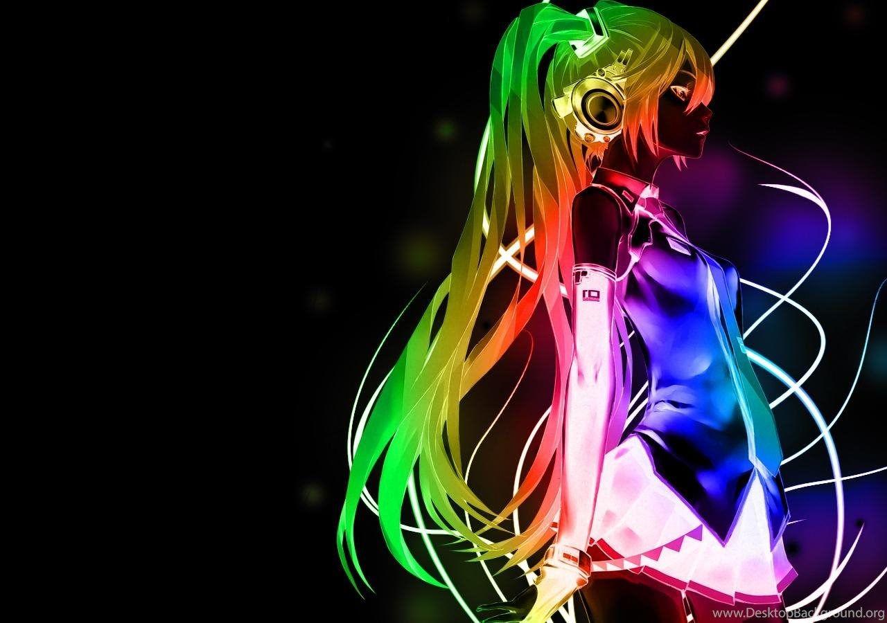1280x900 Neon Girl Wallpaper Wallpaper Zone Desktop Background