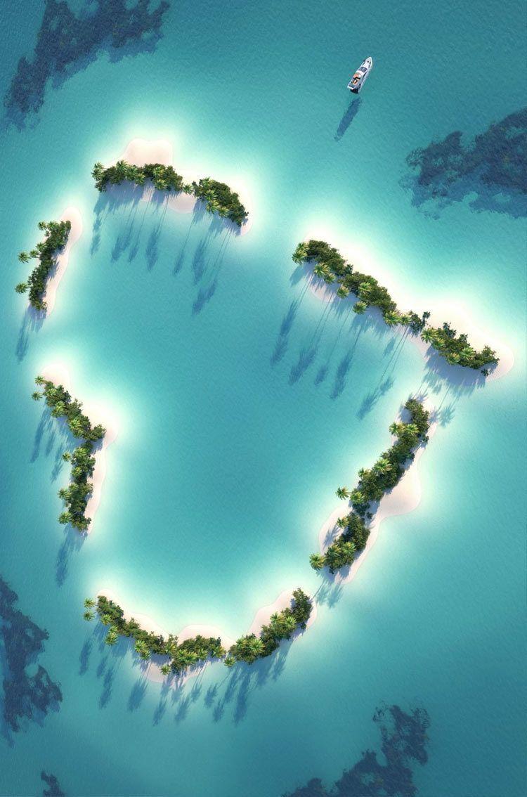750x1134 Romantic Island iphone HD wallpaper