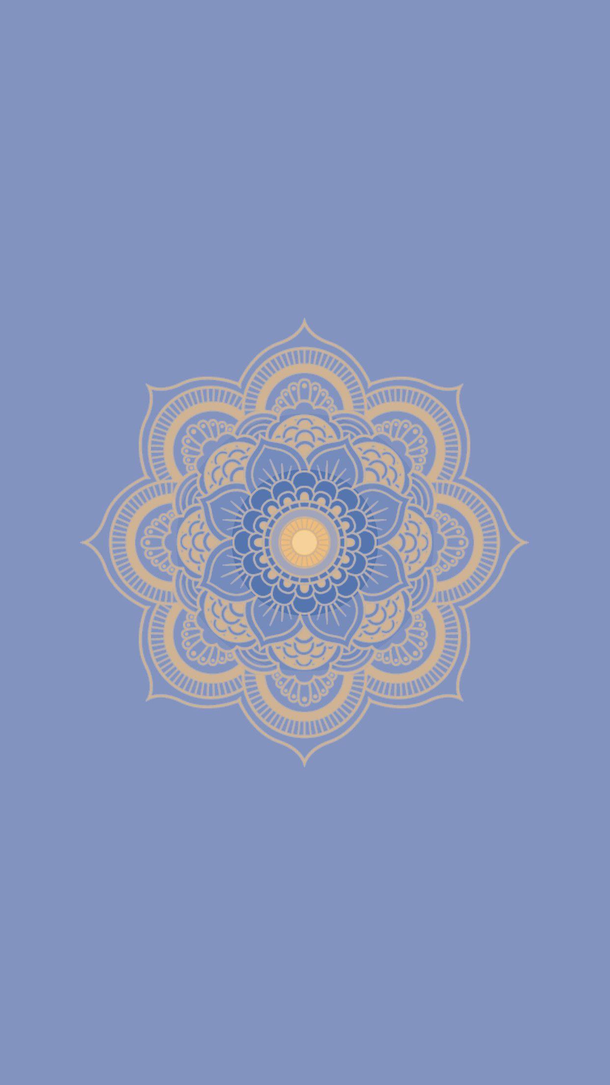 1242x2208 Mandala iPhone Wallpaper