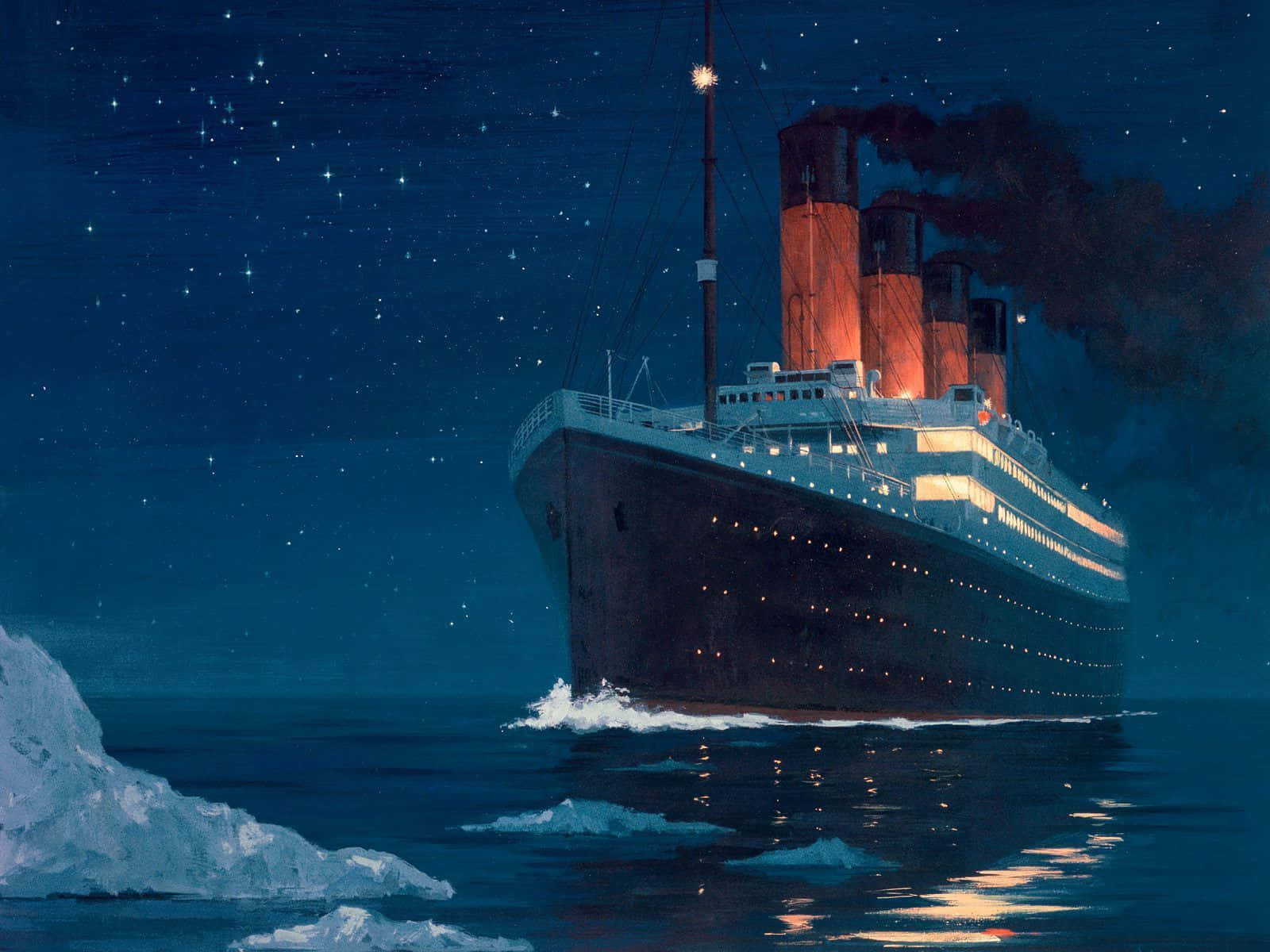 1600x1200 Download Sinking of the Titanic