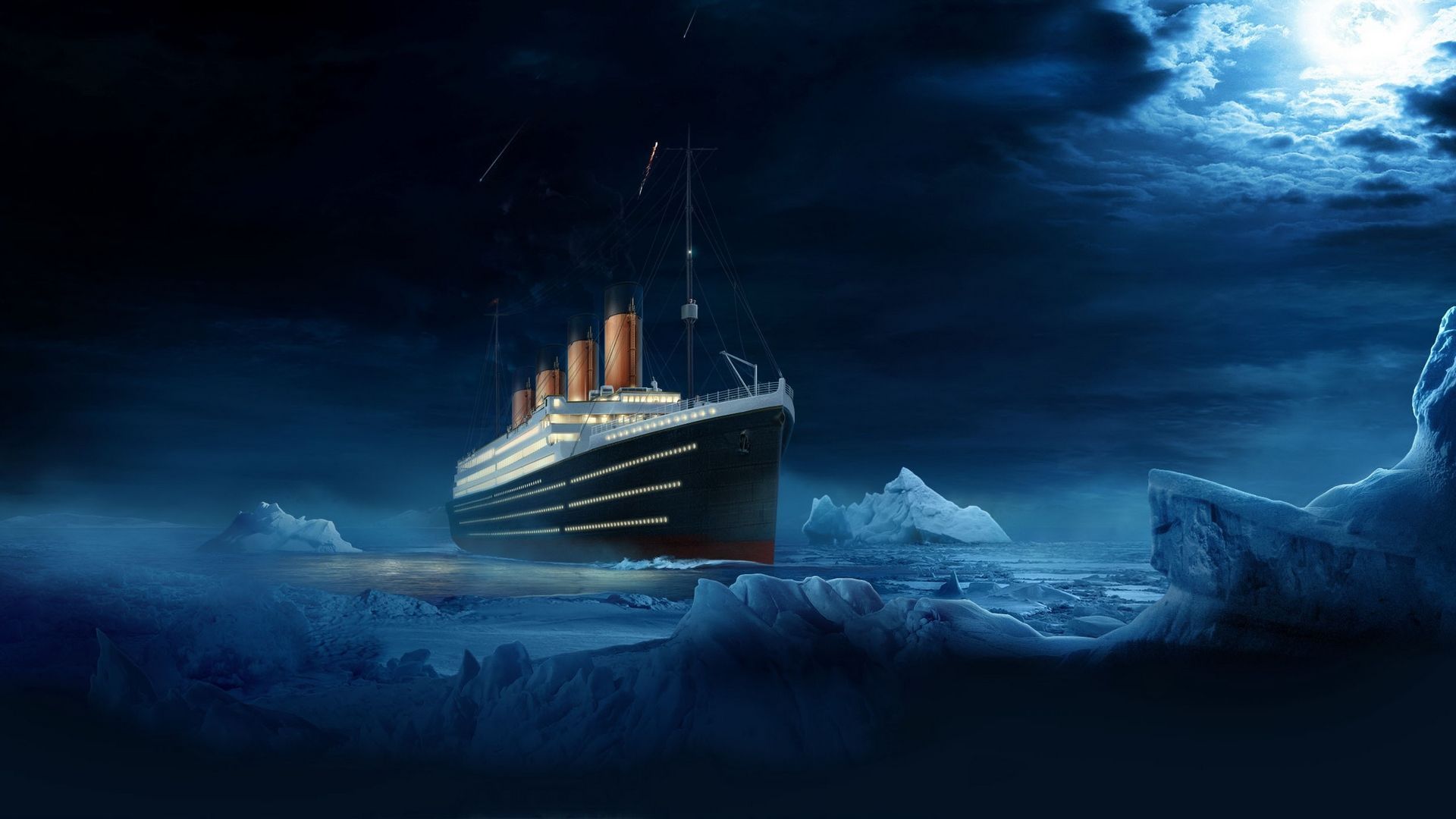 1920x1080 Download Artistic Titanic HD Wallpaper