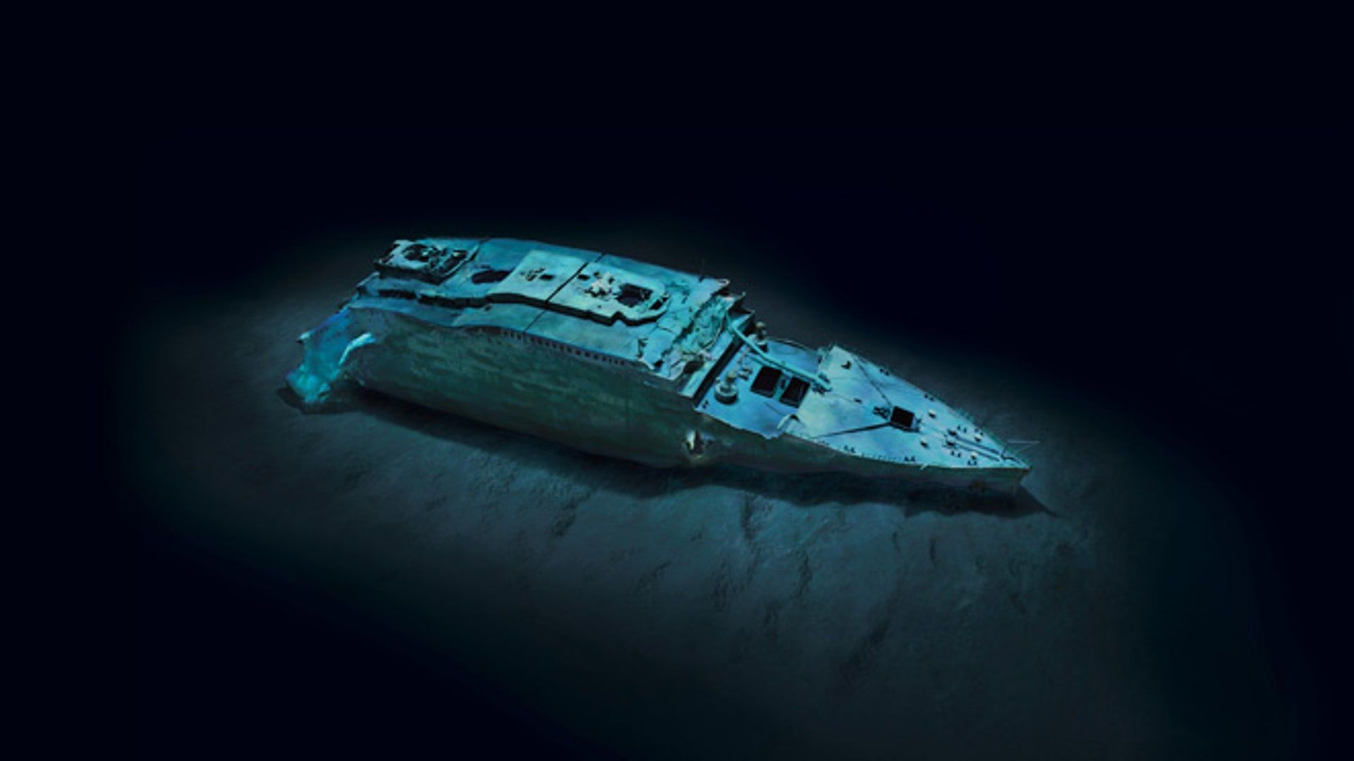 1920x1080 New image of sunken Titanic released