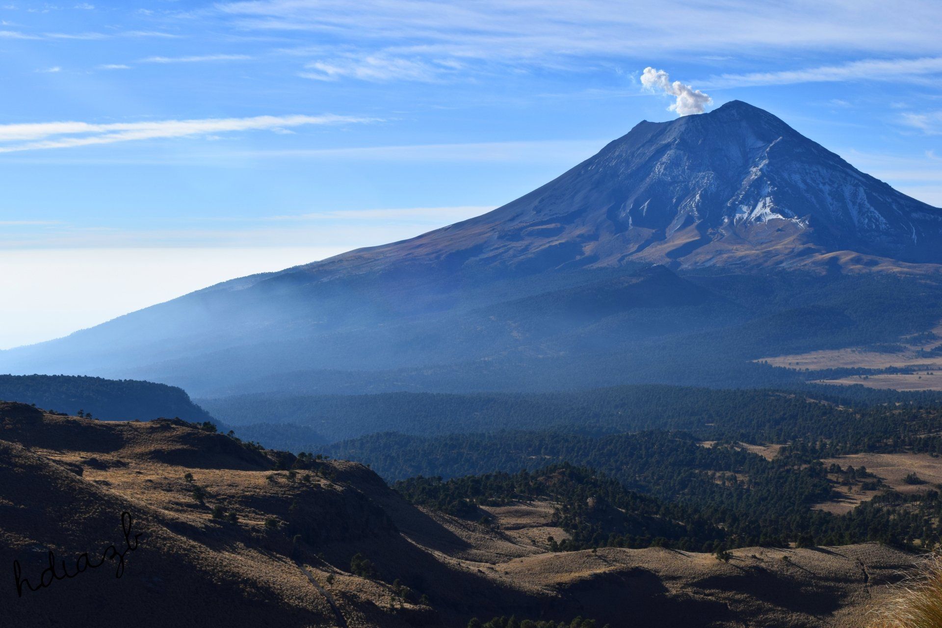 1920x1280 Download Mexico Volcano Nature