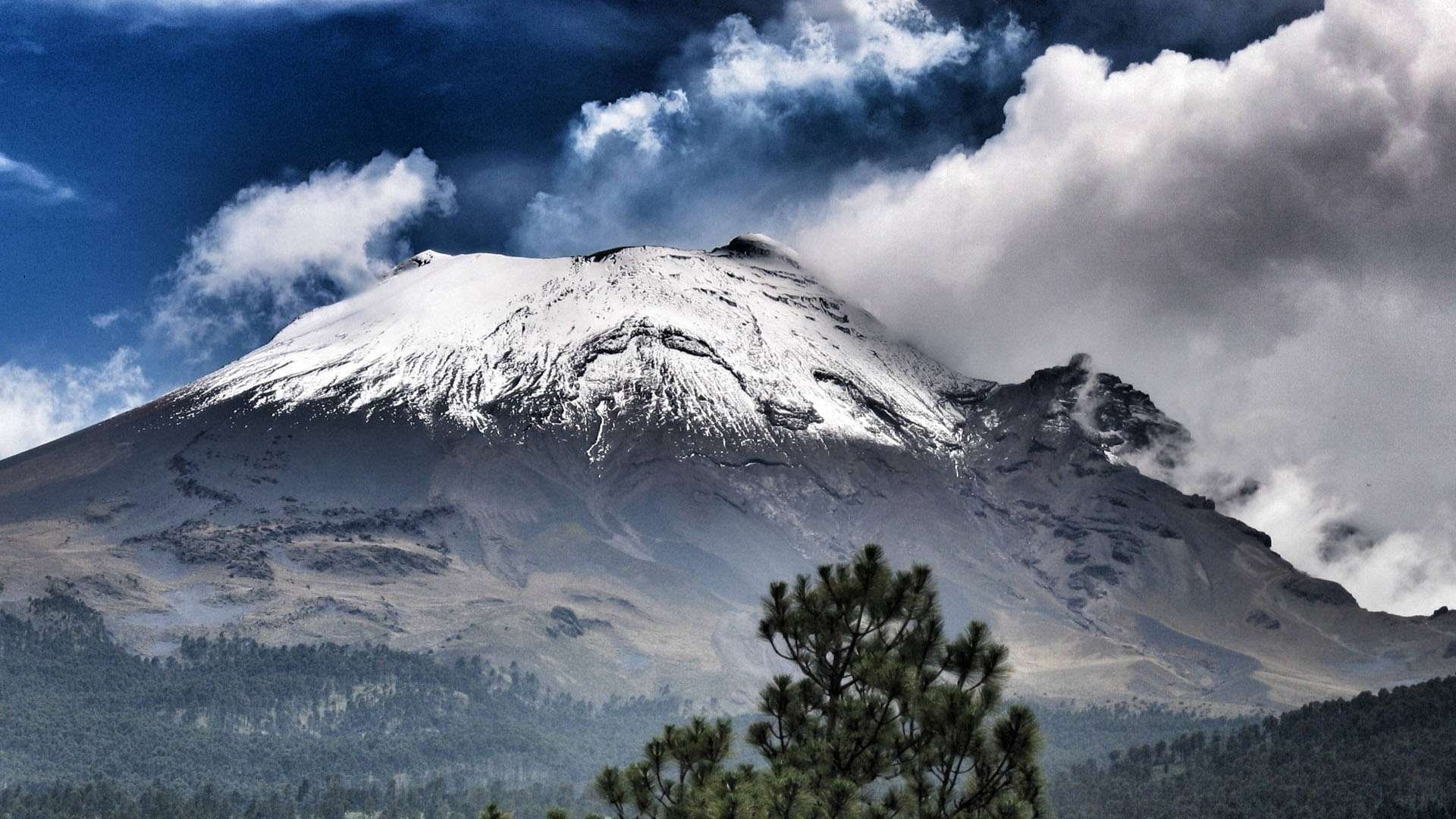 1920x1080 HD wallpaper: Popocatepetl, Mexico HD