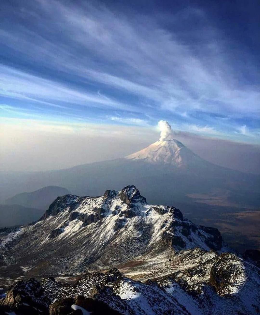 1080x1311 Popocatepetl Wallpaper