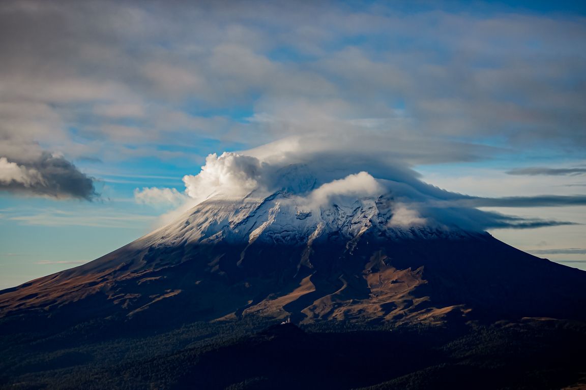 1152x768 Imponente y nevado Popocatépetl