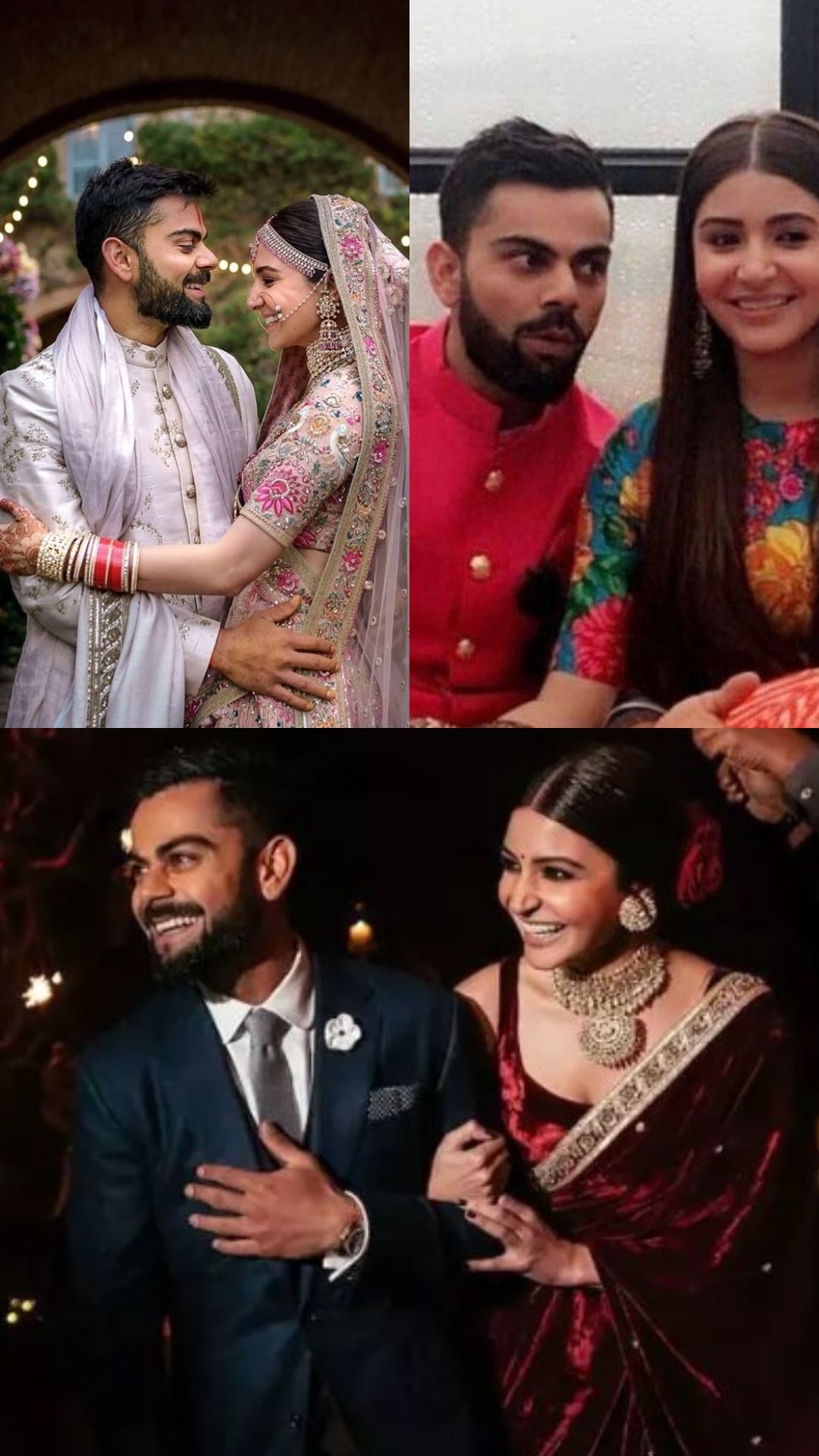 1080x1920 Anushka Sharma Virat Kohli's Romantic