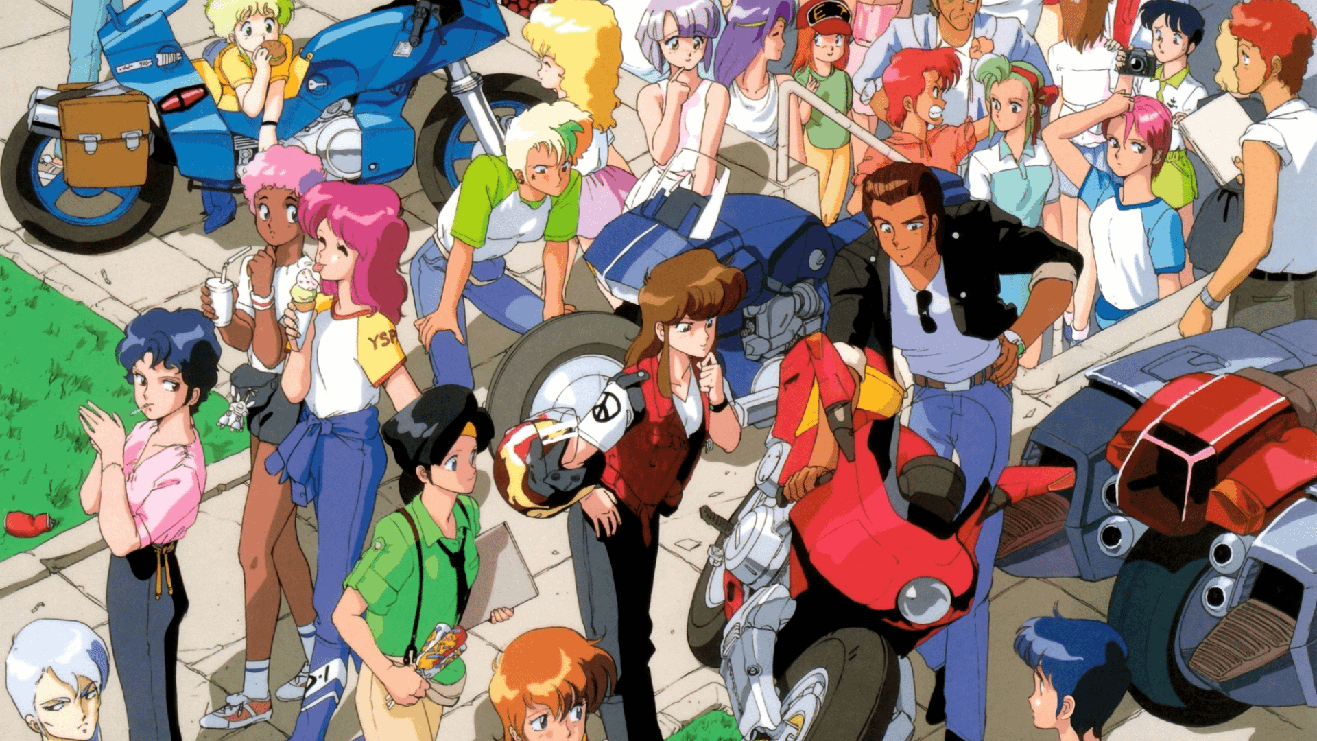 1920x1080 Wallpaper Bubblegum Crisis and Gall