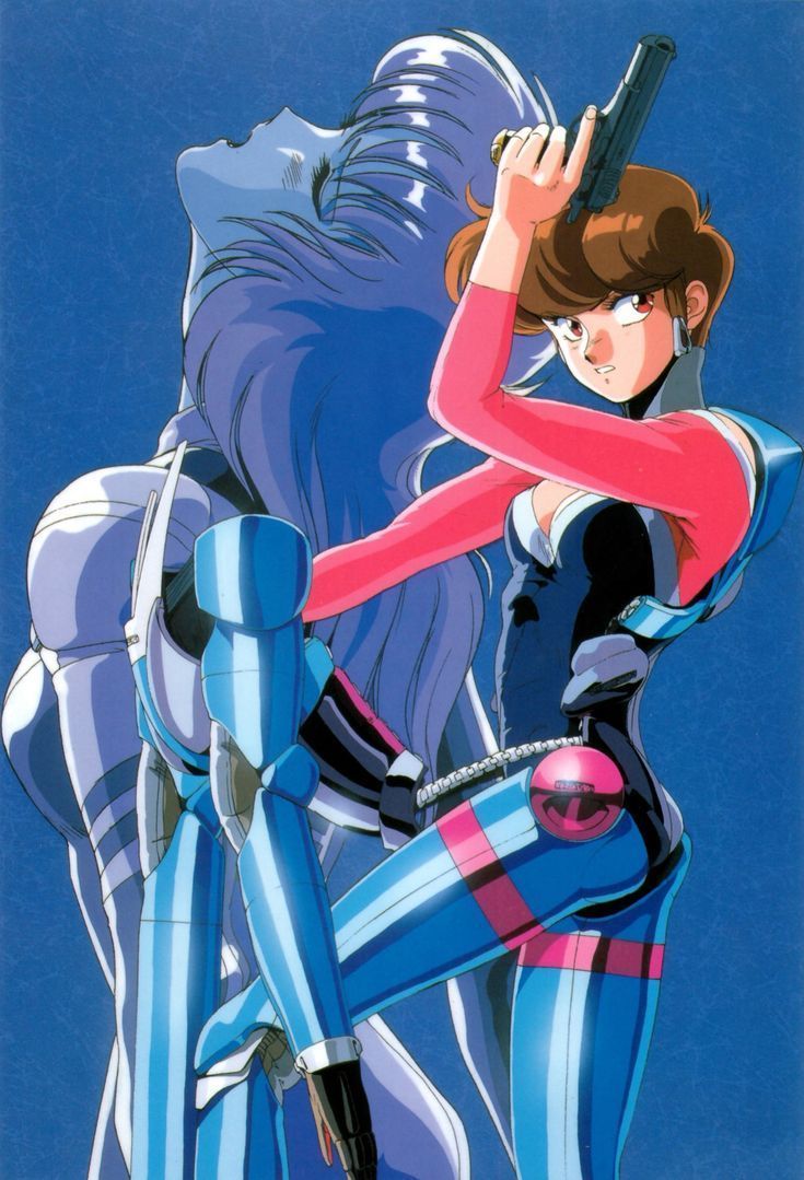 735x1079 Bubblegum Crisis Tokyo 2040 Anime