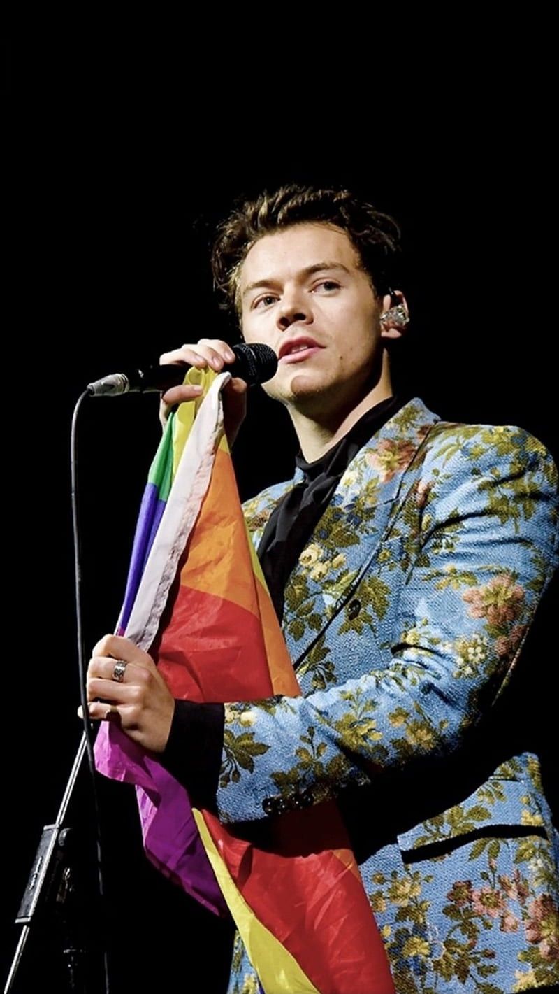 800x1421 HD harry styles lgbt wallpaper