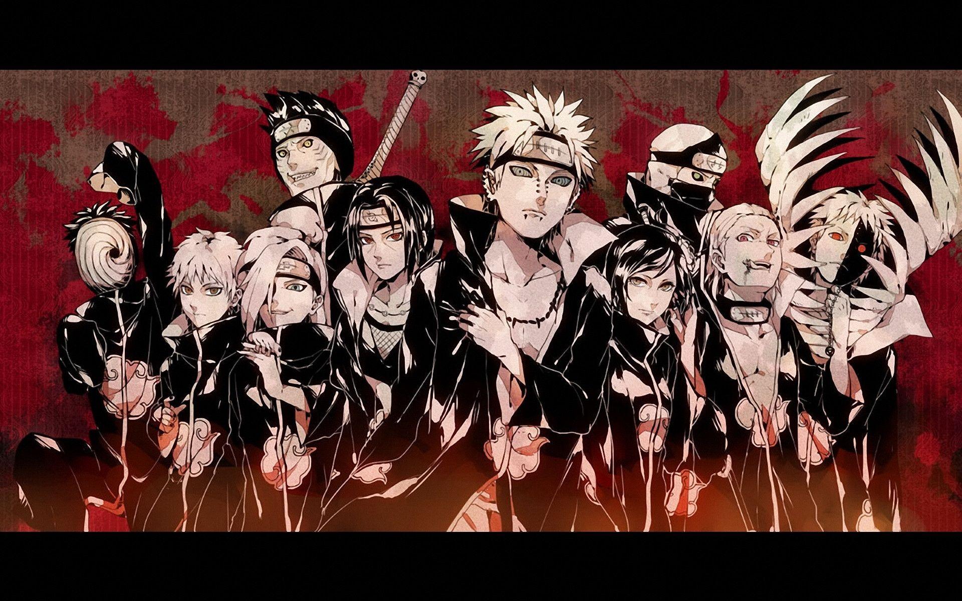 1920x1200 Naruto Akatsuki Wallpaper HD