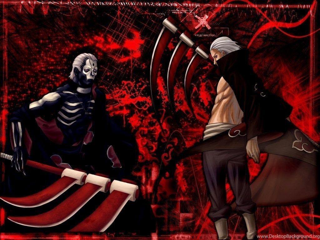 1024x768 Hidan Akatsuki Wallpaper Desktop Background