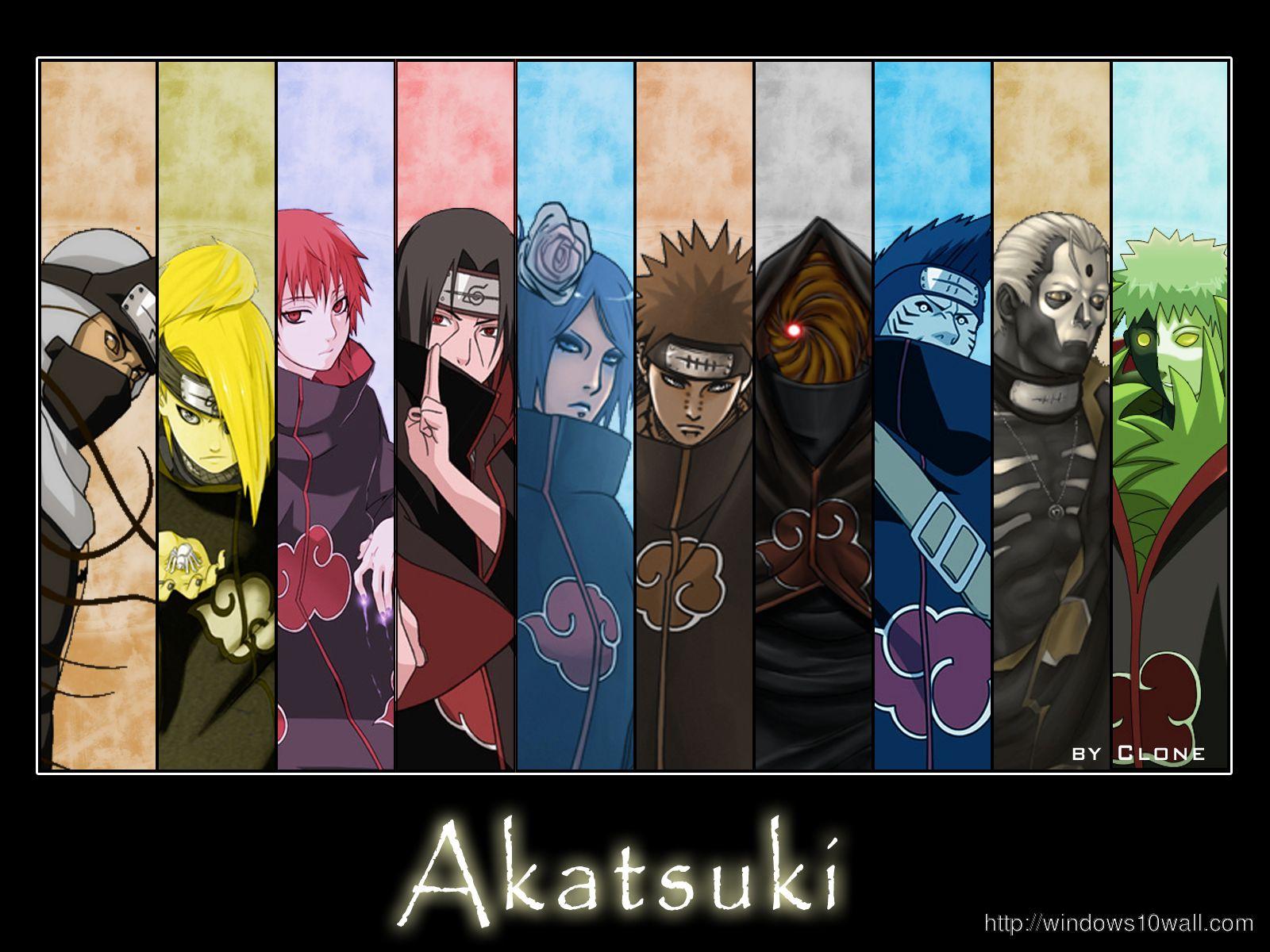 1600x1200 Naruto Akatsuki Wallpaper