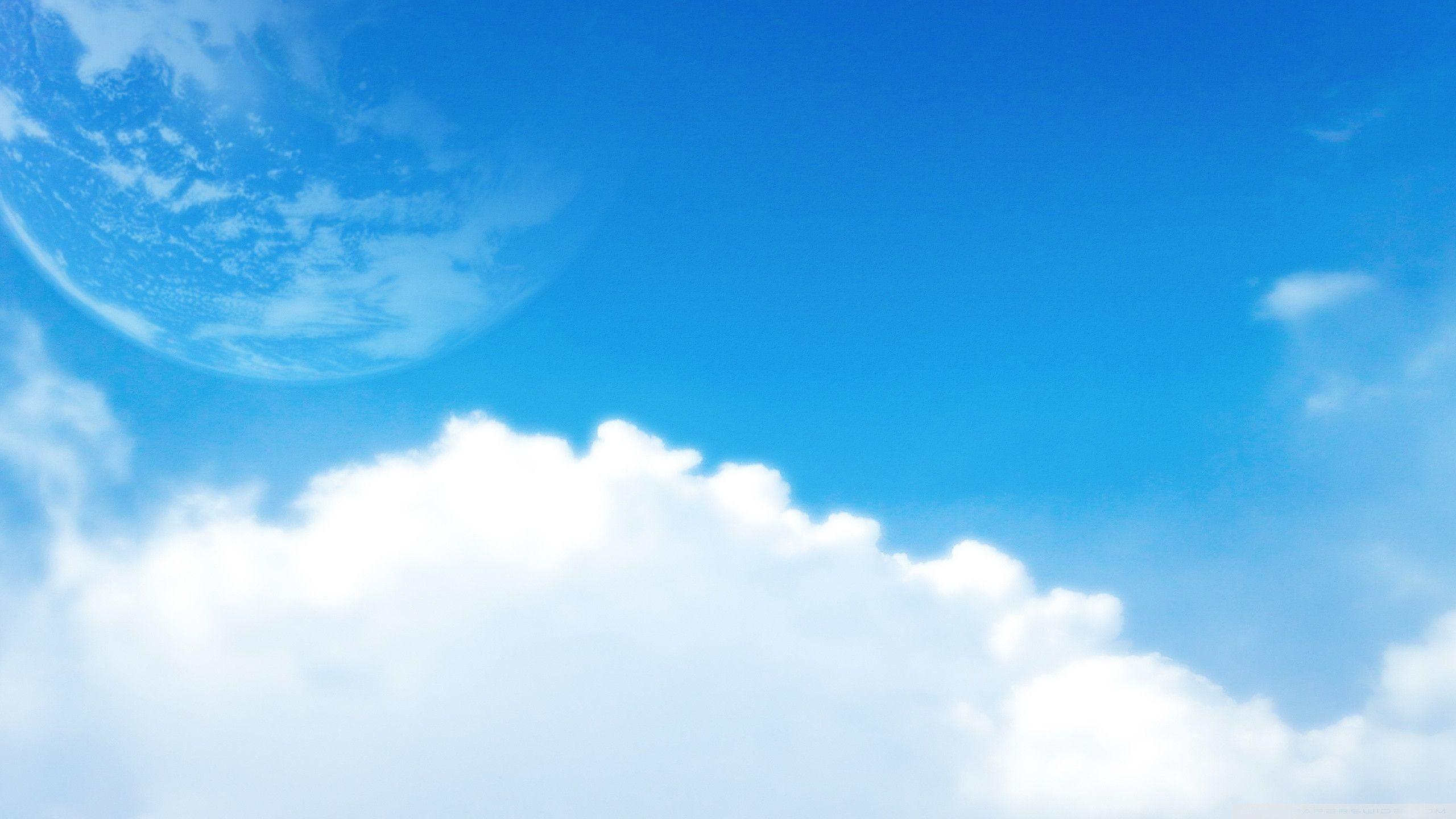 2560x1440 Blue Sky Wallpaper Background