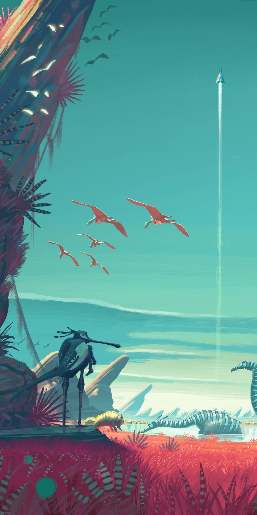 1080x2160 Video Game No Man's Sky (1080x2160) Wallpaper