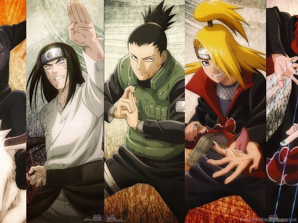 1024x768 Download Standart 4:3 1024x768 - ., Akamaru, Deidara, Kiba