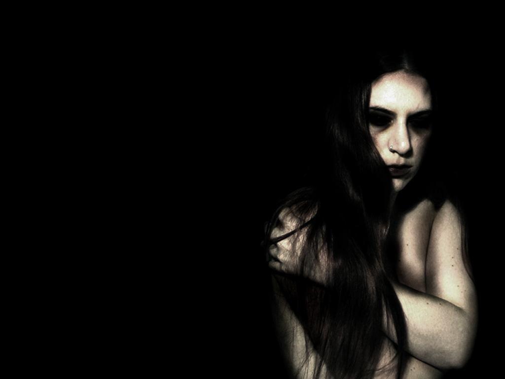 1024x768 Free Wallpaper: Creepy Picture, Scary Photo, Dark