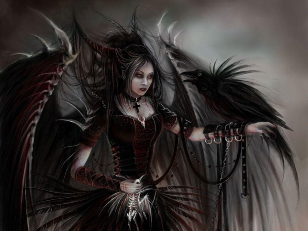 Gothic Girl Art Wallpapers Top Free Gothic Girl Art Backgrounds Wallpaperaccess