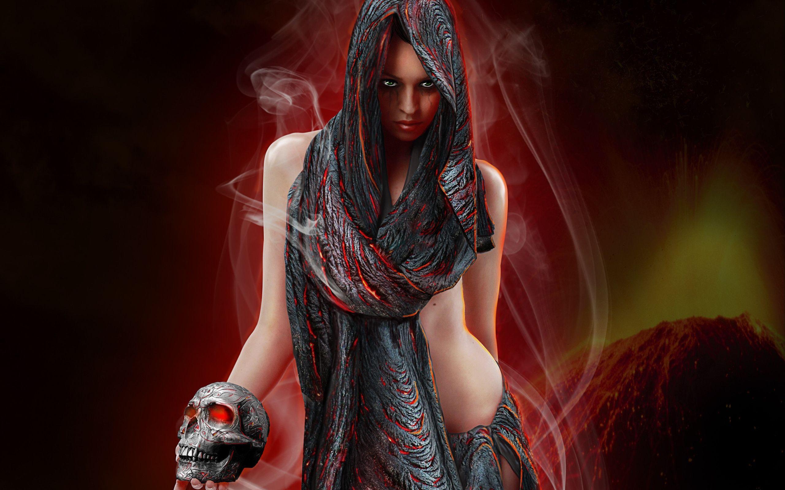 2560x1600 Gothic Girl Wallpaper and Free. Visual