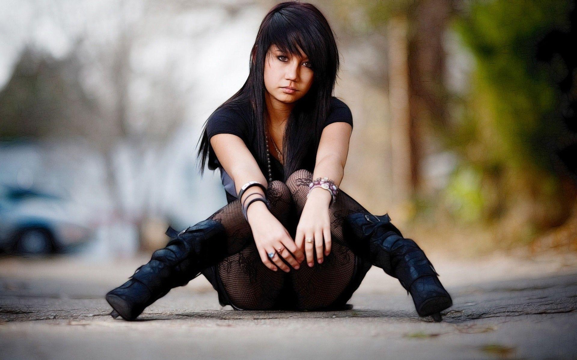 1920x1200 GOTHIC Goth Style Goth Loli Women Girl Emo G Wallpaper