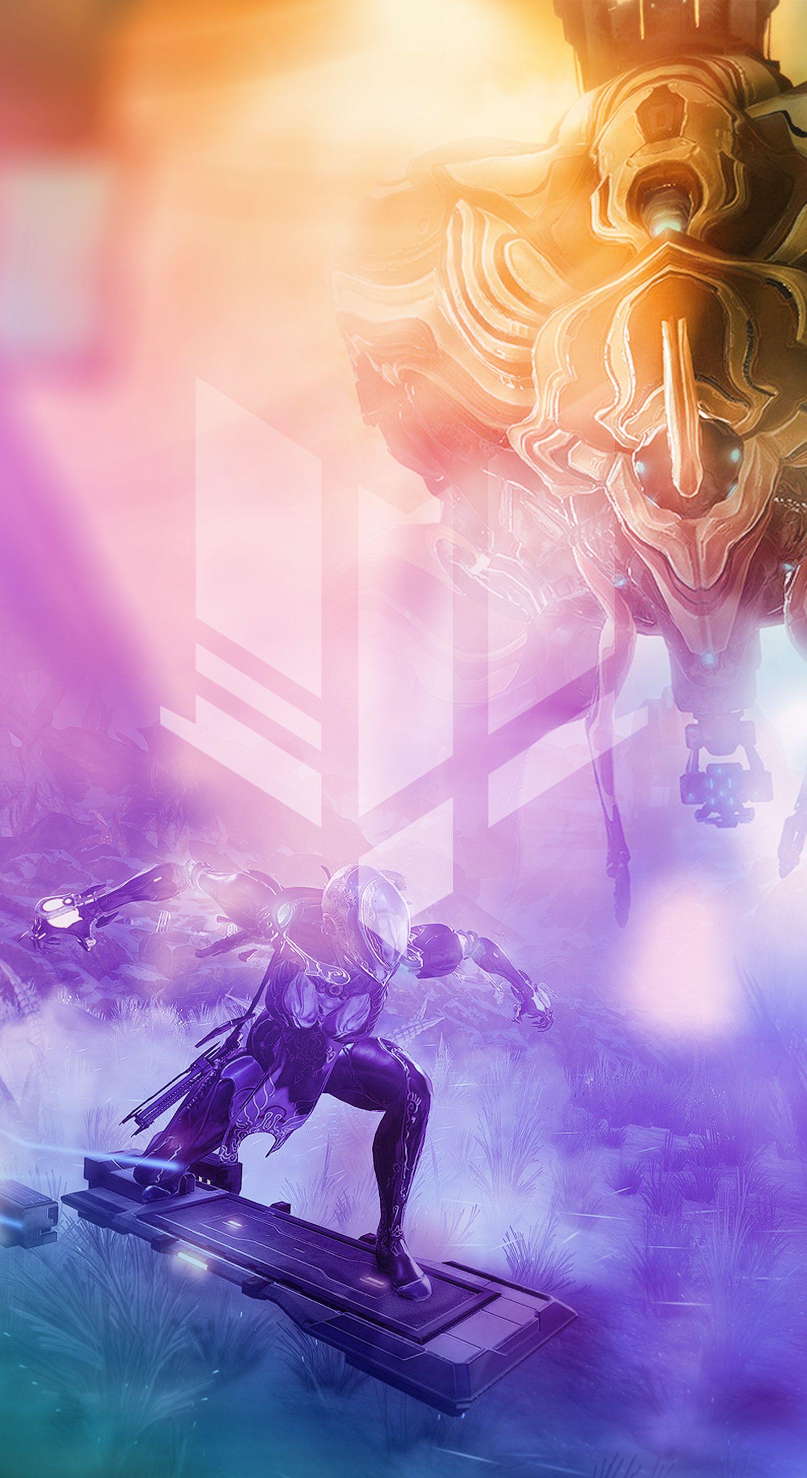 1579x2890 Warframe Fortuna mobile wallpaper
