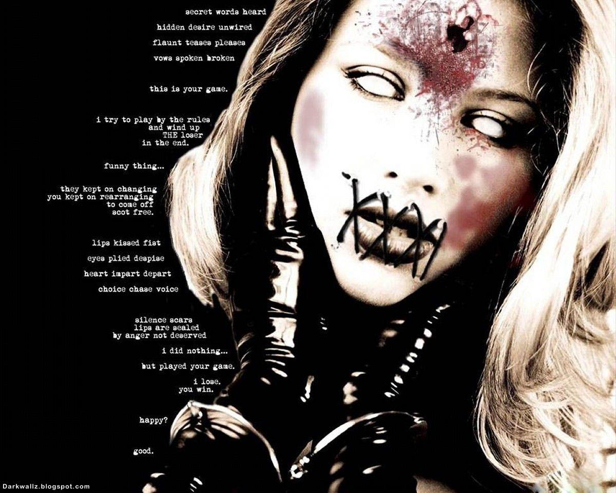 1200x960 Devils Knitted Mouth dark gothic wallpaper. Dark Wallpaper High
