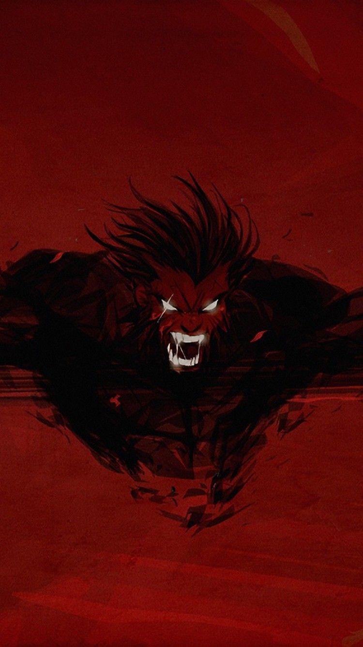 750x1334 Wolverine Blood Rage iPhone iPhone 6S, iPhone 7