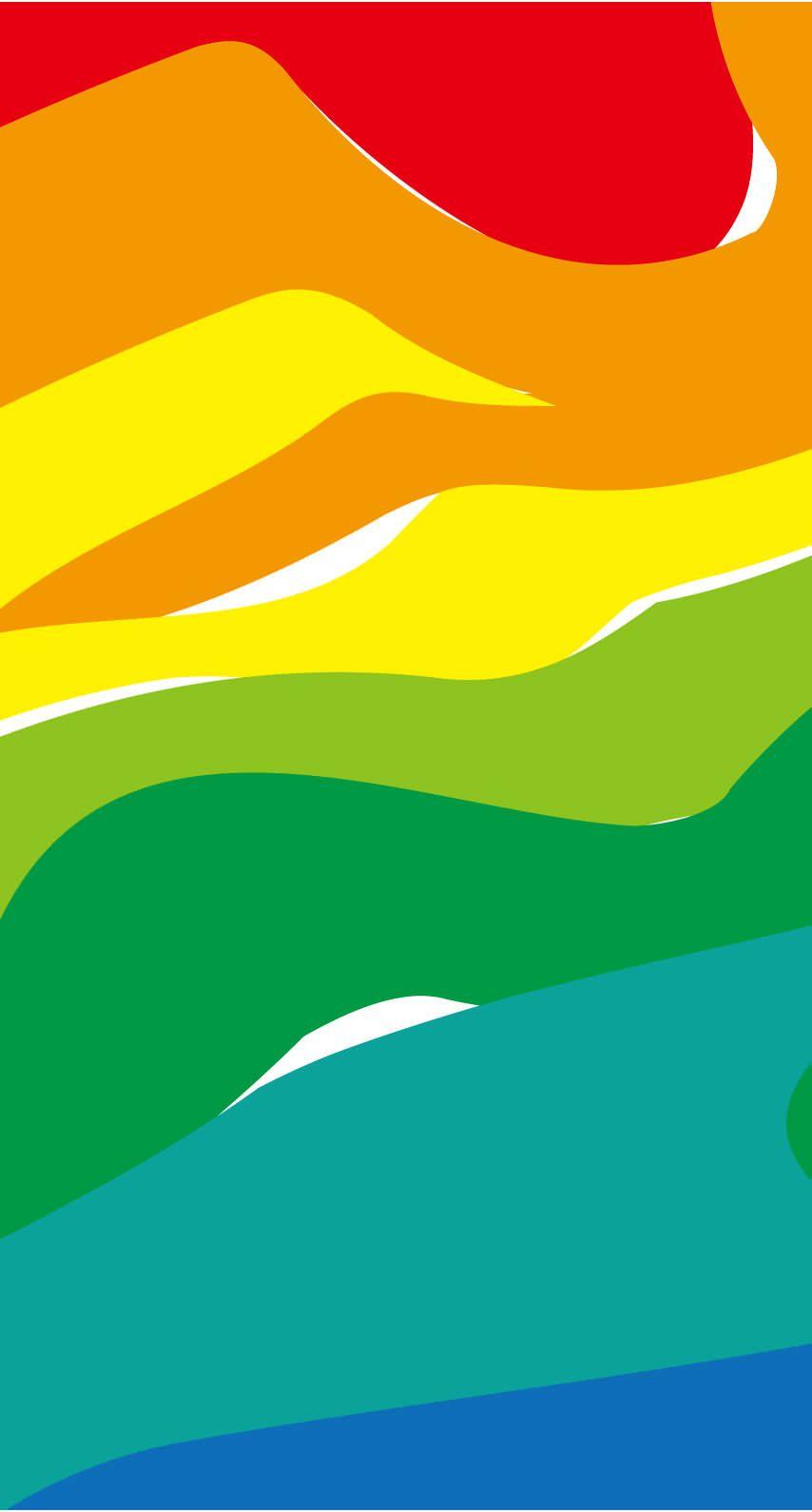 854x1590 Pattern red orange yellow, green, and blue. wallpaper.sc