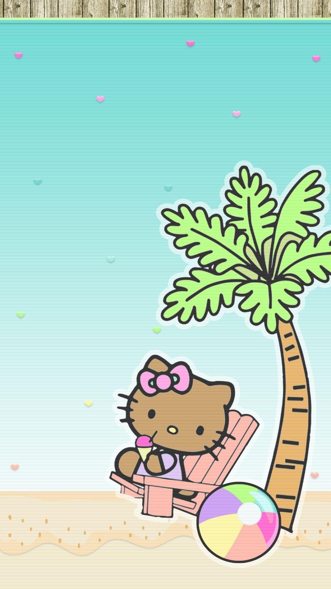 Hello Kitty Summer Wallpapers - Top Free Hello Kitty Summer Backgrounds ...