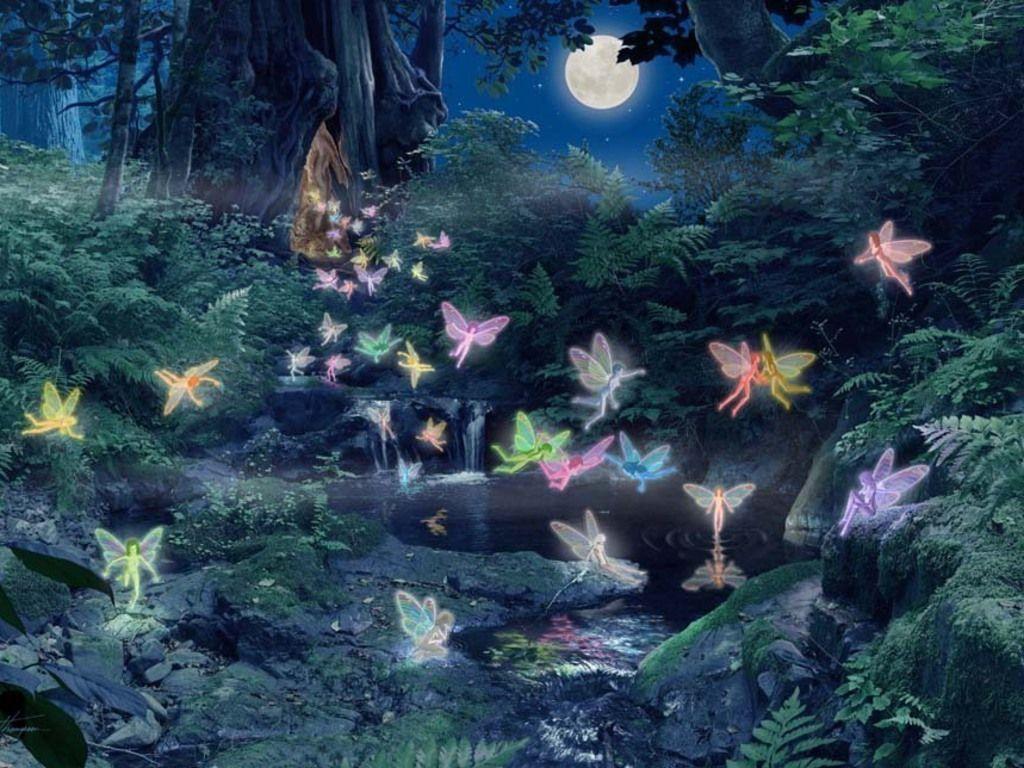 Fairy Nature Garden Fairies HD wallpaper  Pxfuel